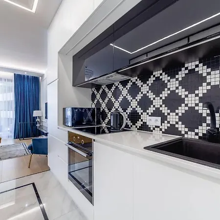 Stylowy Centrum Warszawy Z Tarasem Appartamento *